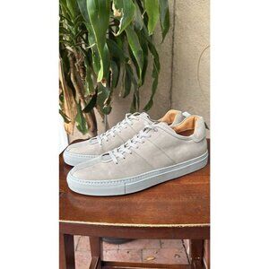 DANIEL PATRICK Size 10 (43) Men's Low Top Shoes Grey Designer USED LIGHTLY
